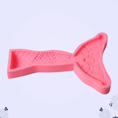 Schokoladenform der Marine-Serie: Muschel, Seestern, Fischschwanz und DIY-Silikonform für Kuchen 07 (1/5)