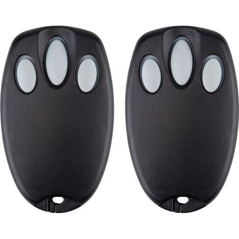 Lot de 2 émetteurs de porte de garage portatifs de remplacement pour Chamberlain Liftmaster Motorlift 94335E 84335E ML700 ML500 ML850 Merlin+ C945 C840 Security+ 433,92 MHz (1/5)