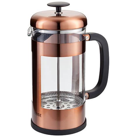 Judge 8 Cup Glass Cafetiere Copper (1/4)