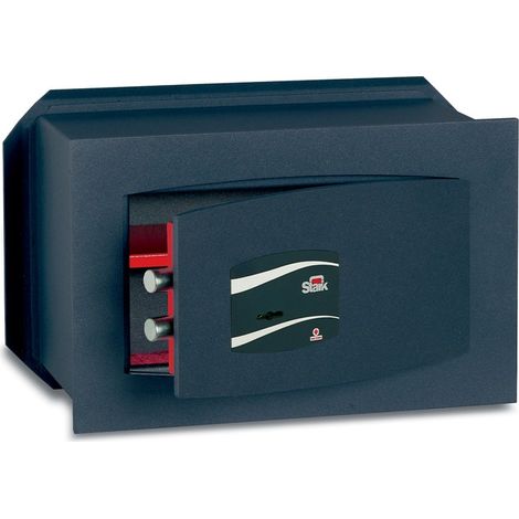Tresor mit Schlüssel 801P Alp cm 21 x 31 x 19,5 (2 Kat.) (1/5)
