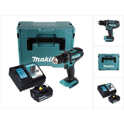 Makita DDF 482 RG1J Akku Bohrschrauber 18 V 62 Nm + 1x Akku 6,0 Ah + Ladegerät + Makpac