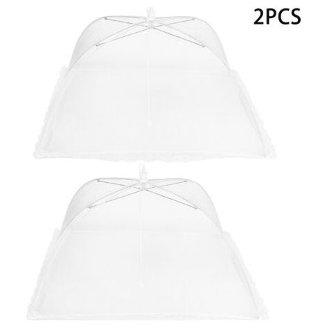 Pliable Ménage Alimentaire Parapluie Lavable Mesh Couverture Alimentaire Anti Fly Net Tente Gadgets De Cuisine (1/5)