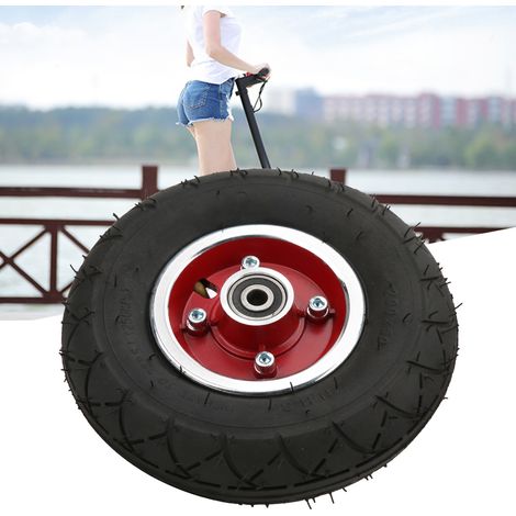 Pneu avant 8 pouces universel pour scooter électrique 200x50 avec roulement de moyeu (1/4)