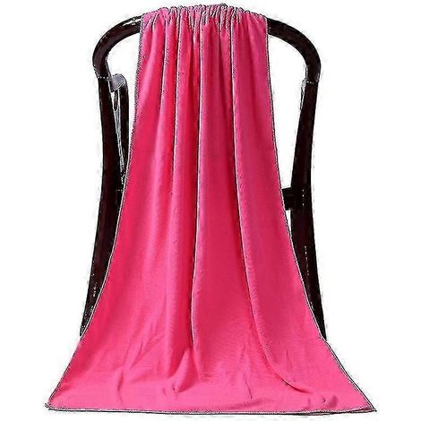 Serviette de bain de sport absorbante 80 x 180 cm - Rose - 671554 (1/5)