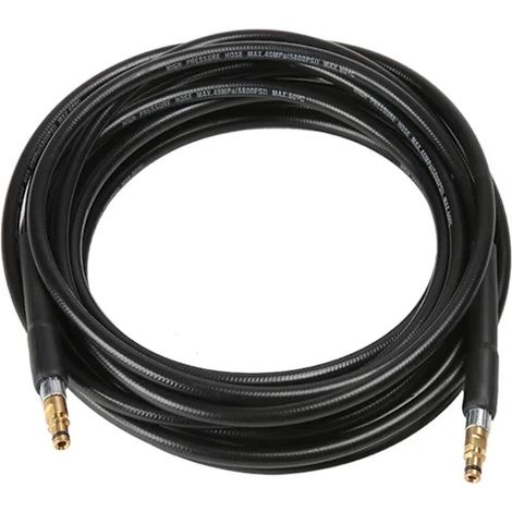 Filiyano-Tuyau de nettoyage haute pression pour nettoyeur haute pression Kärcher K2 K7, flexible en cuivre et PVC, noir, 10 m x 10 m (1/5)