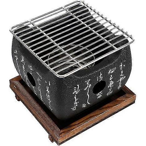 Barbecue japonais, gril à charbon de bois, poêle à griller en alliage d'aluminium pour une utilisation intérieure et extérieure (1/5)