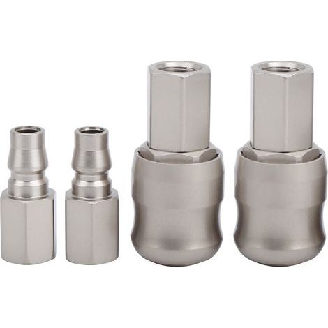 Connecteur pneumatique rapide pour marteau-piqueur, antidéflagrant, Type C, Joint autobloquant SF + PF20, 2 jeux (1/5)