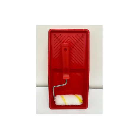 SET VASCHETTA + RULLINO BIA/GIAL + MAN/CORTO 10CM