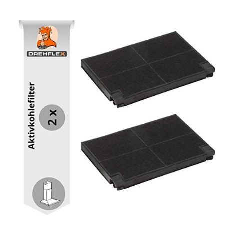 Set di 2 filtri a carbone 5403001 193 x 137 x 20 mm - Cappa aspirante - BRANDT - 529914050535013804