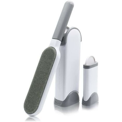 Brosse Anti Poils Animaux Chat & Chien - Brosse de Nettoyage Magique Réutilisable Enlève Poils (1/4)