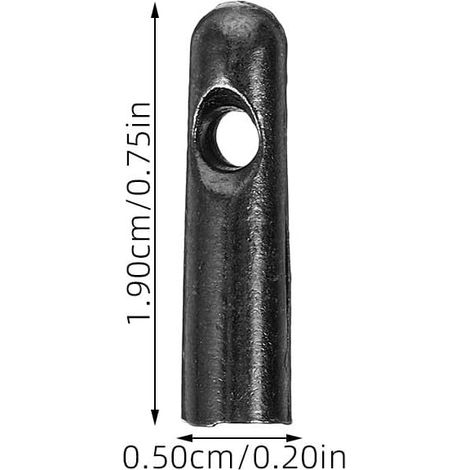 Lot de 10 perles de queue de parapluie pour la réparation de parapluie, universelles, convient pour les parasols et les parasols (1/4)