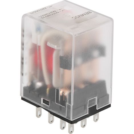 11-poliges Mini-Leistungszwischenrelais, elektromagnetisches Relais, 5 A, 220 V AC (1/5)