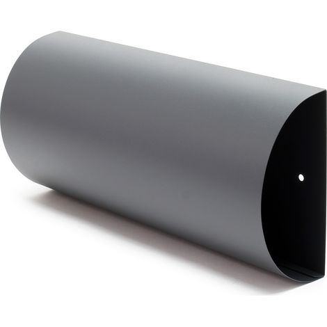 Wiltec Vano portagiornale antracite V1 375 x 175 x 95 mm Tubo Scomparto per riviste