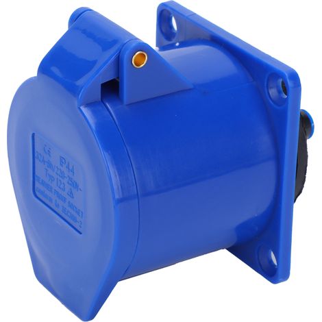 Prise industrielle tripolaire monophasée antidéflagrante encastrée 32 A 220–250 V (1/5)