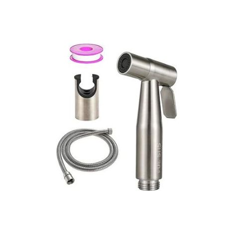 Nickel brossé Body Spa RV Kit de douche Buse de nettoyeur haute pression Combinaison de pulvérisation de toilettes (1/3)