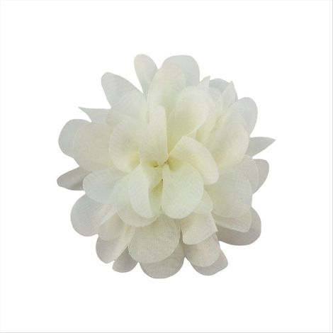 30 fleurs artificielles en mousseline de soie de 7 cm (1/5)