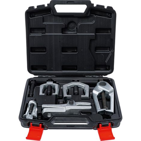 Bgs Technic – Jeu d'extracteurs rotules 5 pièces – Outils forgés galvanisés – Extracteur à 2 bras réglable – Compatible avec Ford, Volkswagen, Mercedes, Audi, Skoda, Citroën, Peugeot, Renault, Fiat, Mazda, Toyota (1/7)