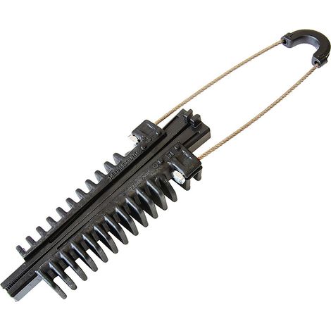 Michaud – Pince d'ancrage pour réseau aérien 1500/2000 daN – Tenue minimale 1845 daN – Pour conducteurs isolés torsadés – Conforme aux codets 6827104/6827108