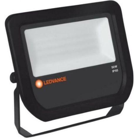 Proyector FLOODLIGHT negro de Ledvance 3000K - 50W