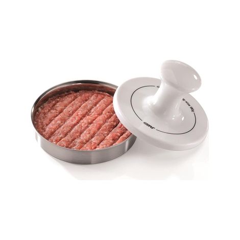 GEFU BBQ prensador para hamburguesas Negro, Gris Aluminio, Plástico (1/3)