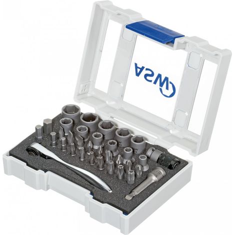 Juego manguitos 1/4" - 34 unidades ASW