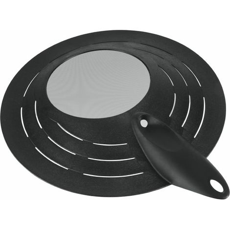 Coperchio Paraschizzi Rete Inox Corpo Nylon Cm 31 - Metaltex