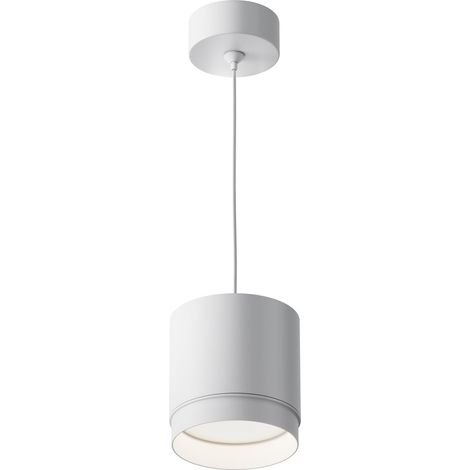 Lampada a sospensione tubolare bianca Ø8,2 Maytoni Polar (1/2)