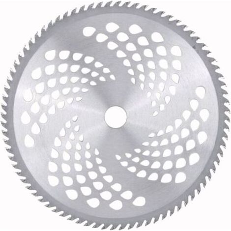Lame de débroussailleuse en alliage de carbure de 25,4 cm pour désherbeur, 3 lames de désherbage Lame de coupe-herbe Lame de scie circulaire Lame de débroussailleuse 40T, 60T, 80T (1/5)