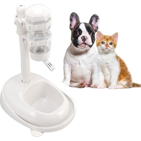 Distributeur d'eau pour Chien - V GEBY - Réglable - Antidérapant - Propre et hygiénique (1/4)