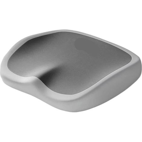 37405.6cm Coussin de siège en Mousse à mémoire de Forme for Chaise de Bureau, Support Ergonomique for Les Hanches, Coussin de siège Confortable for Une Position Assise prolongée(Gray) (1/5)