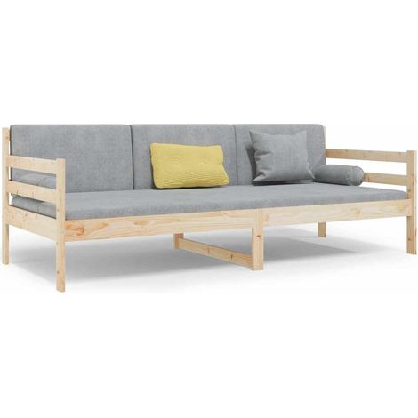 Maison Exclusive - Dormeuse senza Materasso 80x200 cm in Legno Massello di Pino (1/5)