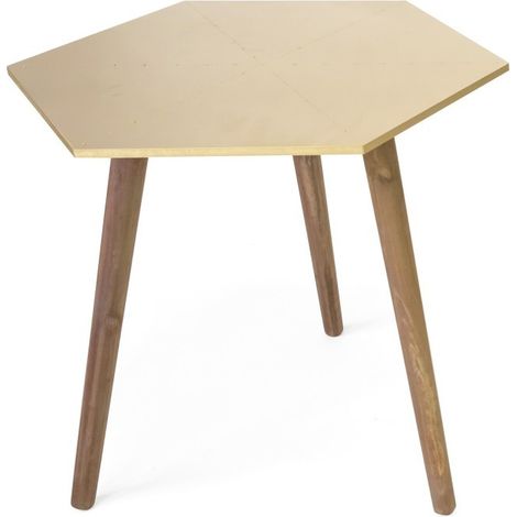 Tavolino dorato 45x50x50 cm