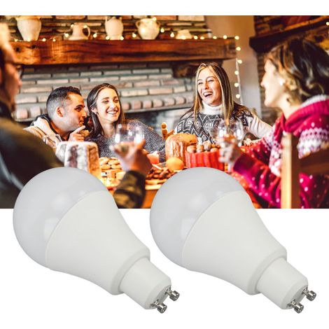 Ampoule LED GU10 3000K Blanc chaud 9W 810 lumens Culot à deux broches (1/5)