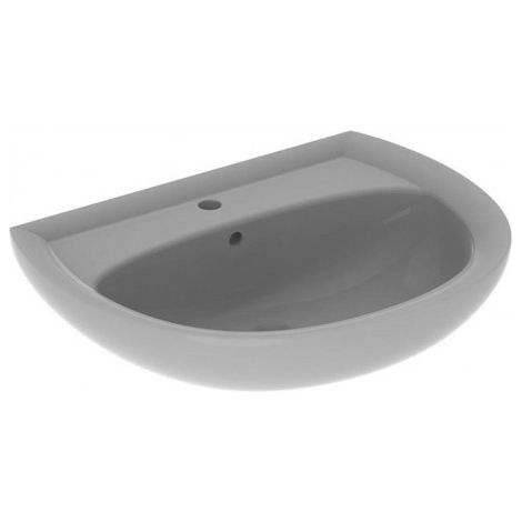 GE Renova Lavabo, 65x51cm avec vidange, avec écoulement, beige bahama
