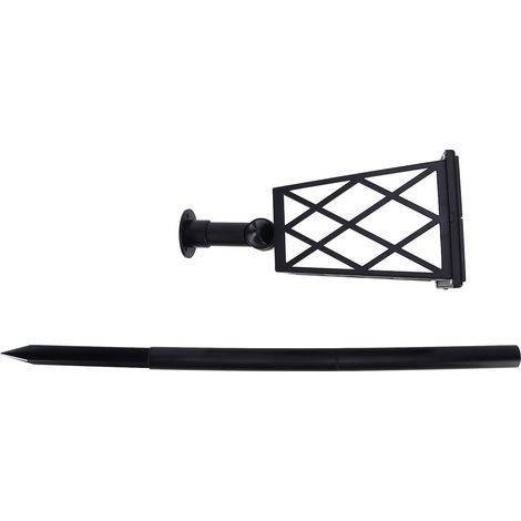 Lampe solaire LED à piquer dans le gazon, flamme lumineuse chaude, lampe de poteau, éclairage de jardin paysager (version flamme, lumière chaude, batterie intégrée incluse) (1/5)