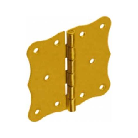 Cerniera decorativa DOMAX 100x105x2 ORO ZINCO per cassettiera
