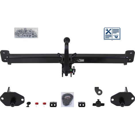 Attelage rotule démontable Westfalia + faisceau Trail-Tec spécifique 7 broches - MERCEDES-BENZ GLC (1/2)