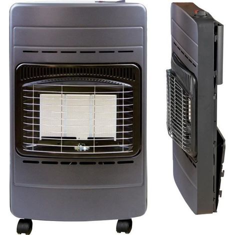 Calefactor de apoyo a gas portátil TECTRO TGH140RV 4200 W plegable infrarrojo