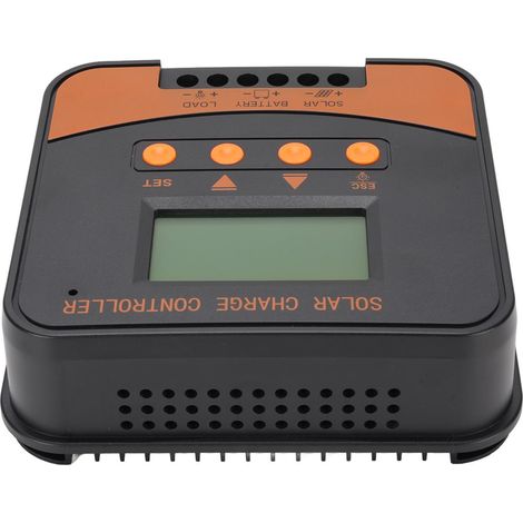 Régulateur de charge solaire MPPT 12V 24V 20A écran LCD pour panneau photovoltaïque batteries GEL SLA LFP LI USE (1/5)