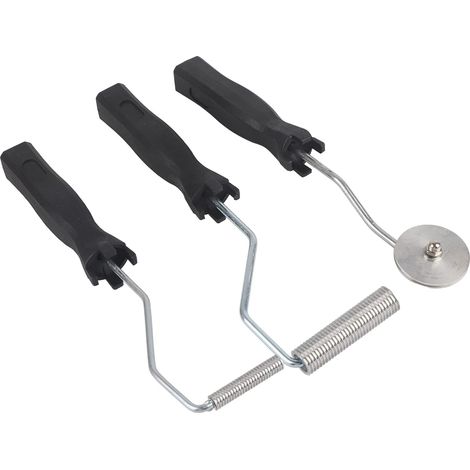Rouleau Débulleur Fibre de Verre, Lot de 3, pour Laminage et Résine (1/5)