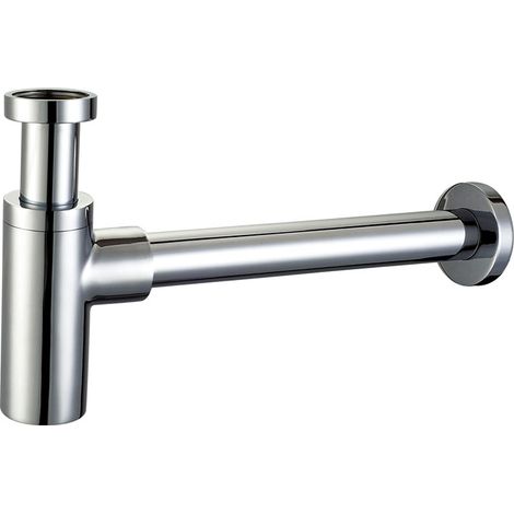 Siphon lavabo Totem version court Chrome