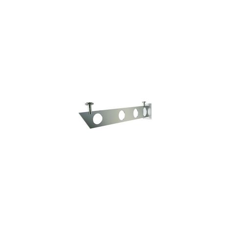 Glaswerk Westfalen- SET S Halter für Vordach - Edelstahl