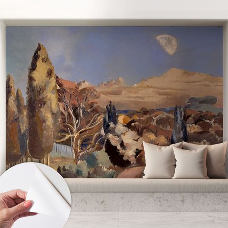 Papier peint autocollant adhésif avec imprimé motifs uniques apparence moderne Paysage forestier 208x146 cm (1/5)