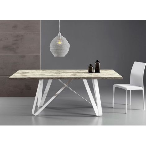 Tavolo allungabile Axel 160x90 cm vintage (1/4)