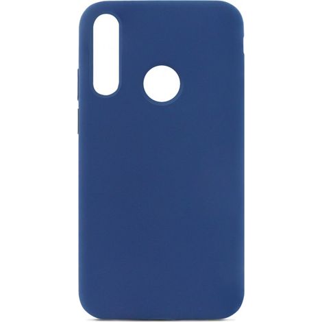 Coque semi-rigide Ultimate soft touch pour Huawei P30 Lite/XL - bleue (1/4)