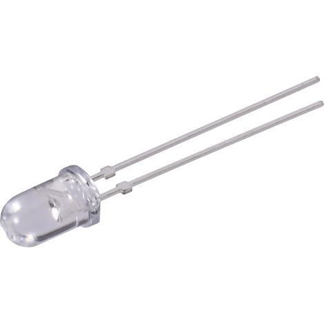 Vishay TLHB 5800 LED bedrahtet  Blau Rund 5 mm 380 mcd 4 ° 20 mA 3.9 V