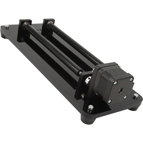 3-Gang-360°-Y-Achsen-Drehgravurmodul für zylindrische Objekte, kontinuierlich rotierende Laserwalze, präzise Kreisgravur, CNC-Zubehör. (1/5)