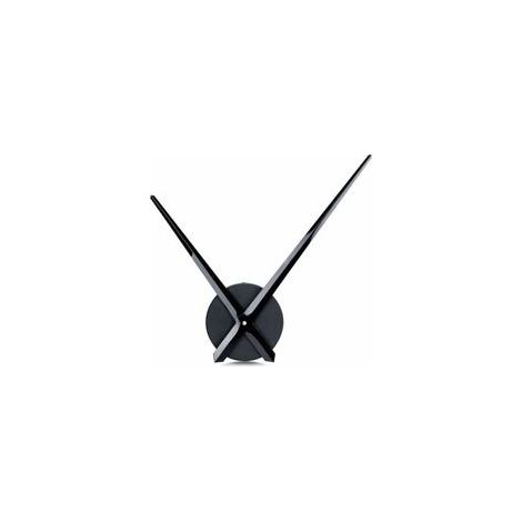 Horloge murale sans chiffre 63cm – Aiguilles longues 31.3/39cm – Mécanisme à quartz silencieux – Design contemporain en alliage (1/4)