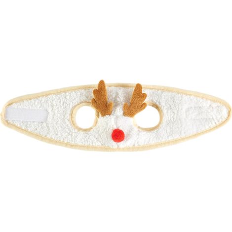 Cappello da cosplay per cani, fascia per capelli da renna - Marrone scuro M