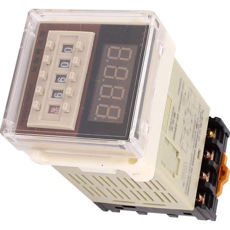 DH48S-2Z AC/DC 24V 0.01S-9999H Relais à 8 broches pour l'alimentation en temps (1/3)